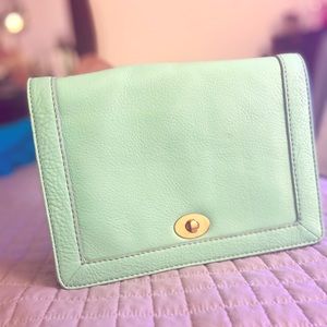 J. Crew Mint Green Crossbody Bag
